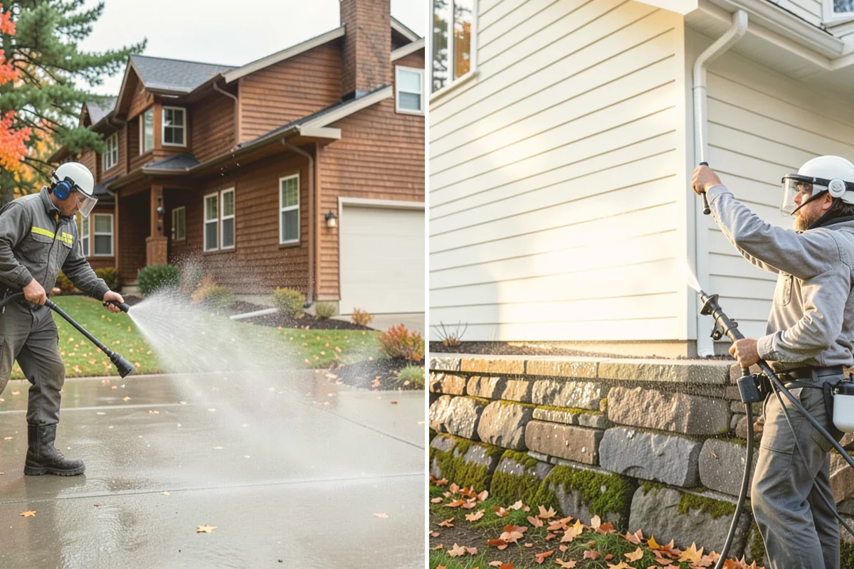 Fiber Cement Siding Washing in Bellevue, King County, WA - Confirm the coating is sound and note any exposed edges