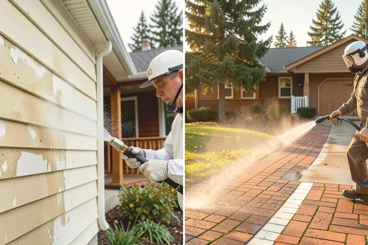 Fiber Cement Siding Washing in Brier, Snohomish County, WA - Confirm the coating is sound and note any exposed edges