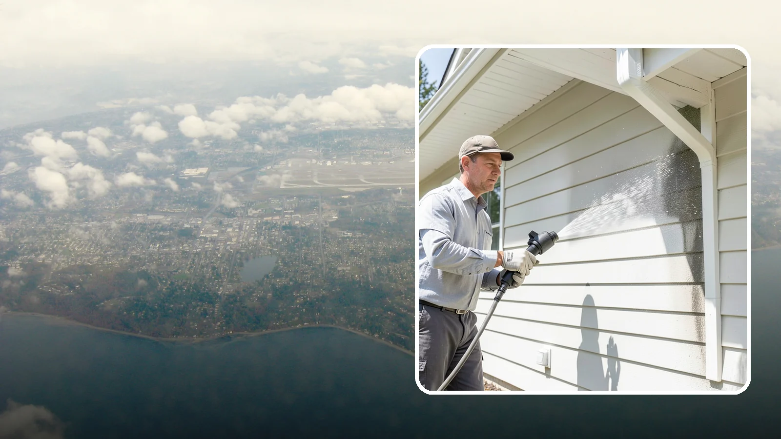 Fiber Cement Siding Washing in Burien, King County, WA - Fiber cement siding washing gently lifts mildew and grime from Hardie board while preserving its factory paint and sealed edges.