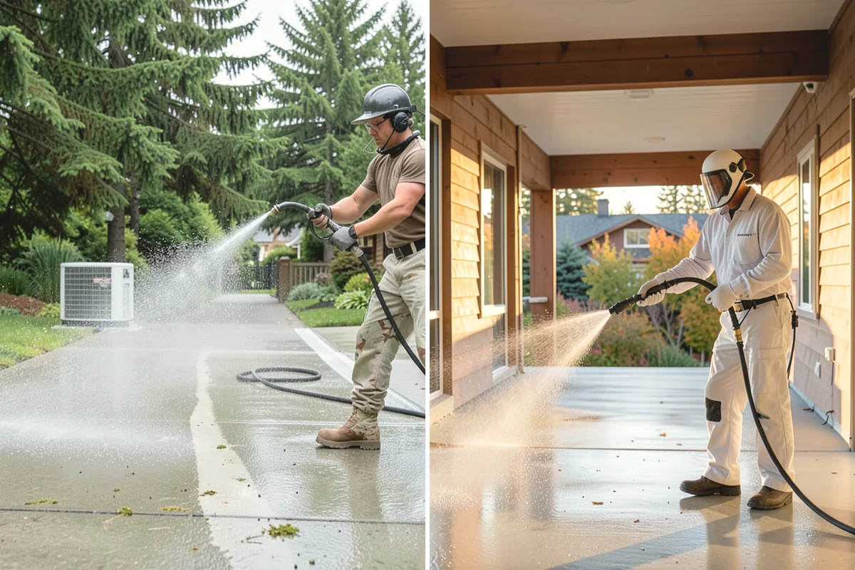 Fiber Cement Siding Washing in Burien, King County, WA - Confirm the coating is sound and note any exposed edges