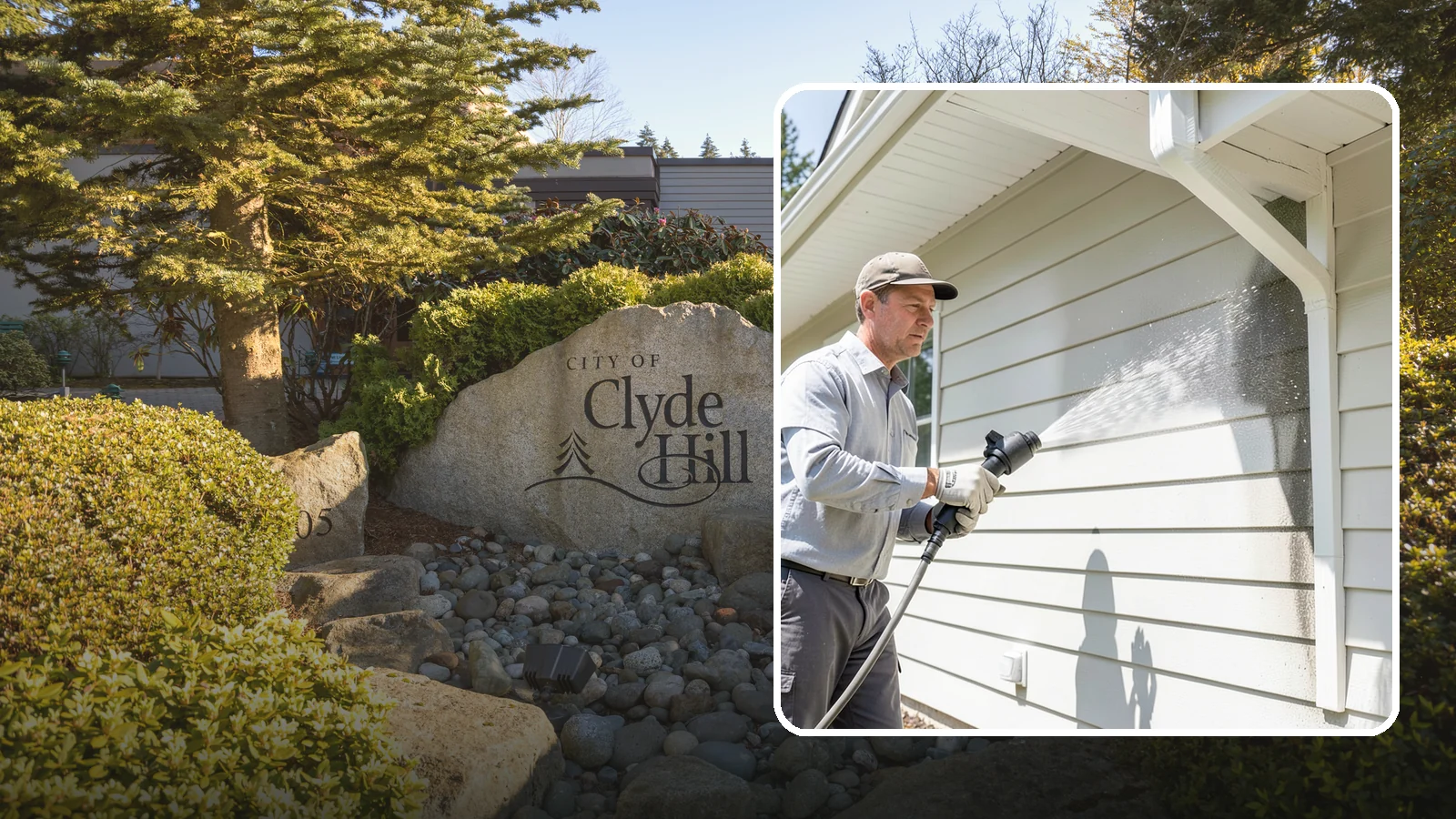 Fiber Cement Siding Washing in Clyde Hill, King County, WA - Fiber cement siding washing gently lifts mildew and grime from Hardie board while preserving its factory paint and sealed edges.