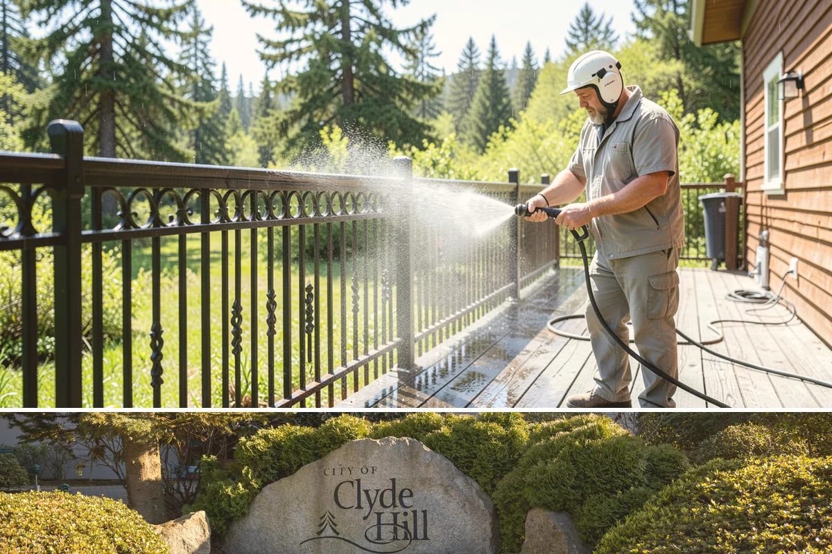 Fiber Cement Siding Washing in Clyde Hill, King County, WA - Schedule during the dry summer stretch so the boards dry thoroughly and the coating is not left damp.