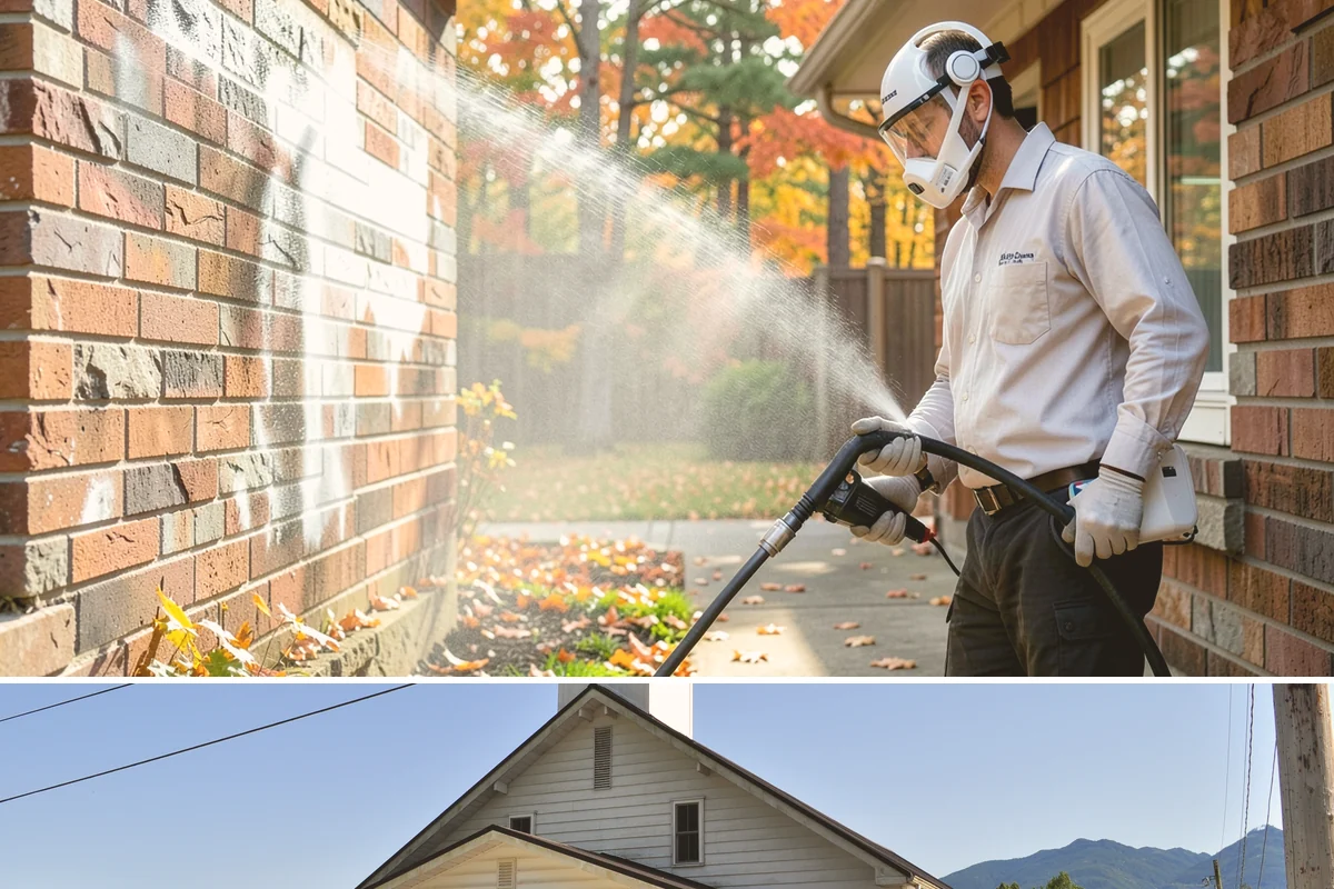Fiber Cement Siding Washing in Concrete, Skagit County, WA - Schedule during the dry summer stretch so the boards dry thoroughly and the coating is not left damp.