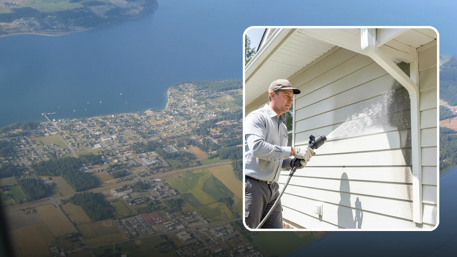 Fiber Cement Siding Washing in Coupeville, Island County, WA - Fiber cement siding washing gently lifts mildew and grime from Hardie board while preserving its factory paint and sealed edges.