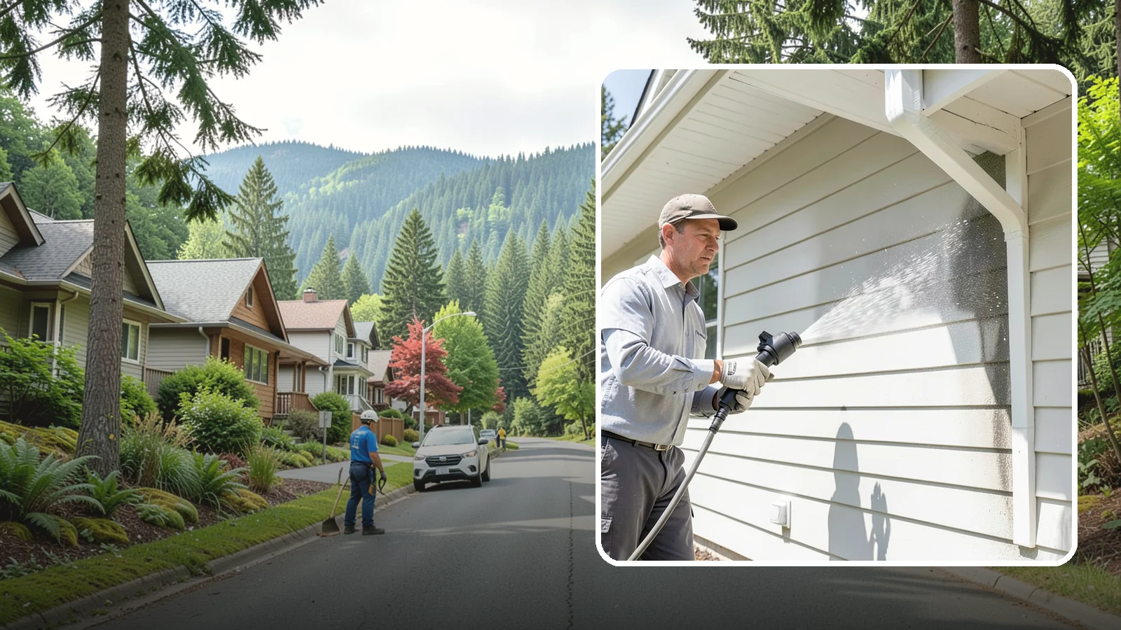 Fiber Cement Siding Washing in Darrington, Snohomish County, WA - Fiber cement siding washing gently lifts mildew and grime from Hardie board while preserving its factory paint and sealed edges.
