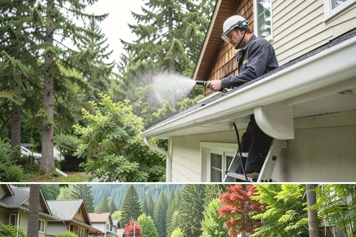 Fiber Cement Siding Washing in Darrington, Snohomish County, WA - Schedule during the dry summer stretch so the boards dry thoroughly and the coating is not left damp.