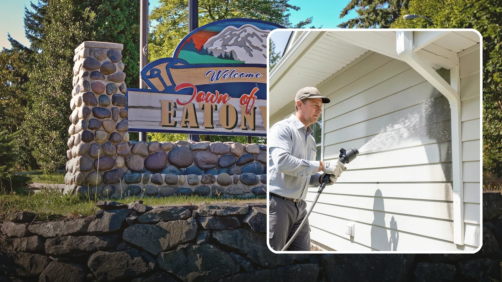 Fiber Cement Siding Washing in Eatonville, Pierce County, WA - Fiber cement siding washing gently lifts mildew and grime from Hardie board while preserving its factory paint and sealed edges.