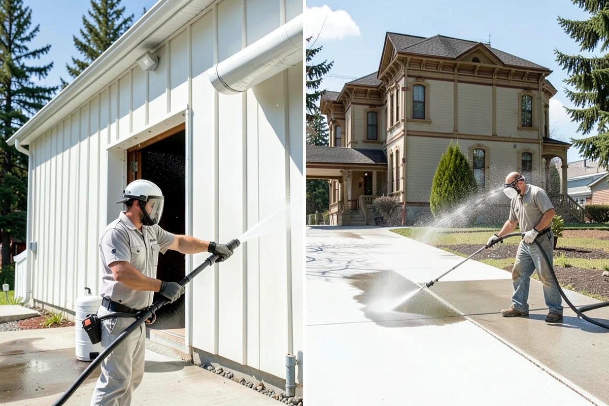 Fiber Cement Siding Washing in Fircrest, Pierce County, WA - Confirm the coating is sound and note any exposed edges
