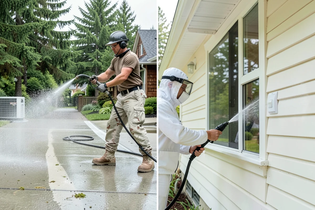 Fiber Cement Siding Washing in Gig Harbor, Pierce County, WA - Confirm the coating is sound and note any exposed edges