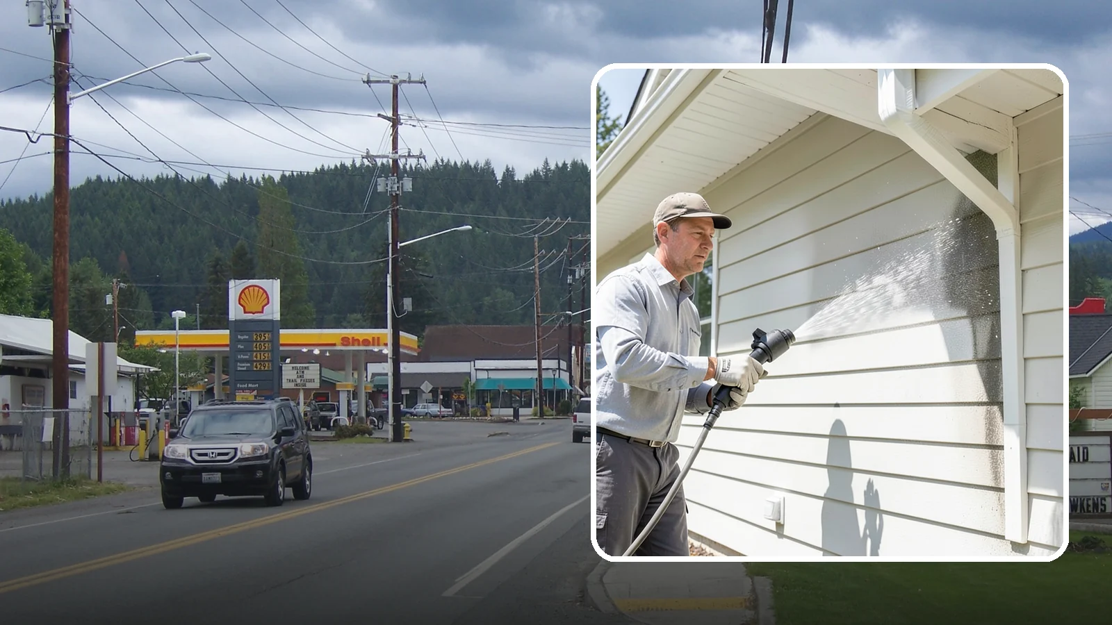 Fiber Cement Siding Washing in Granite Falls, Snohomish County, WA - Fiber cement siding washing gently lifts mildew and grime from Hardie board while preserving its factory paint and sealed edges.