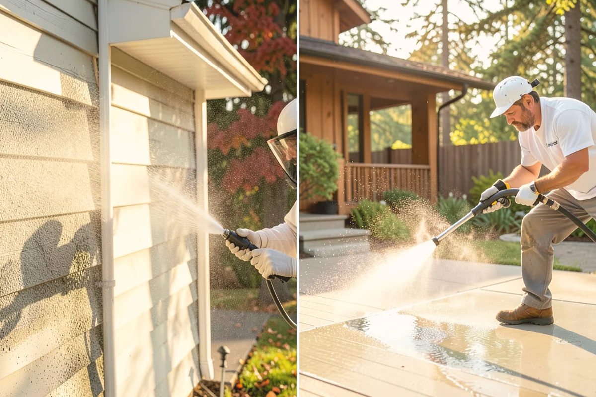 Fiber Cement Siding Washing in Index, Snohomish County, WA - Confirm the coating is sound and note any exposed edges