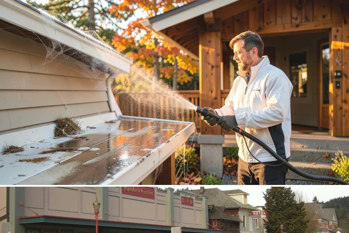 Fiber Cement Siding Washing in Issaquah, King County, WA - Schedule during the dry summer stretch so the boards dry thoroughly and the coating is not left damp.