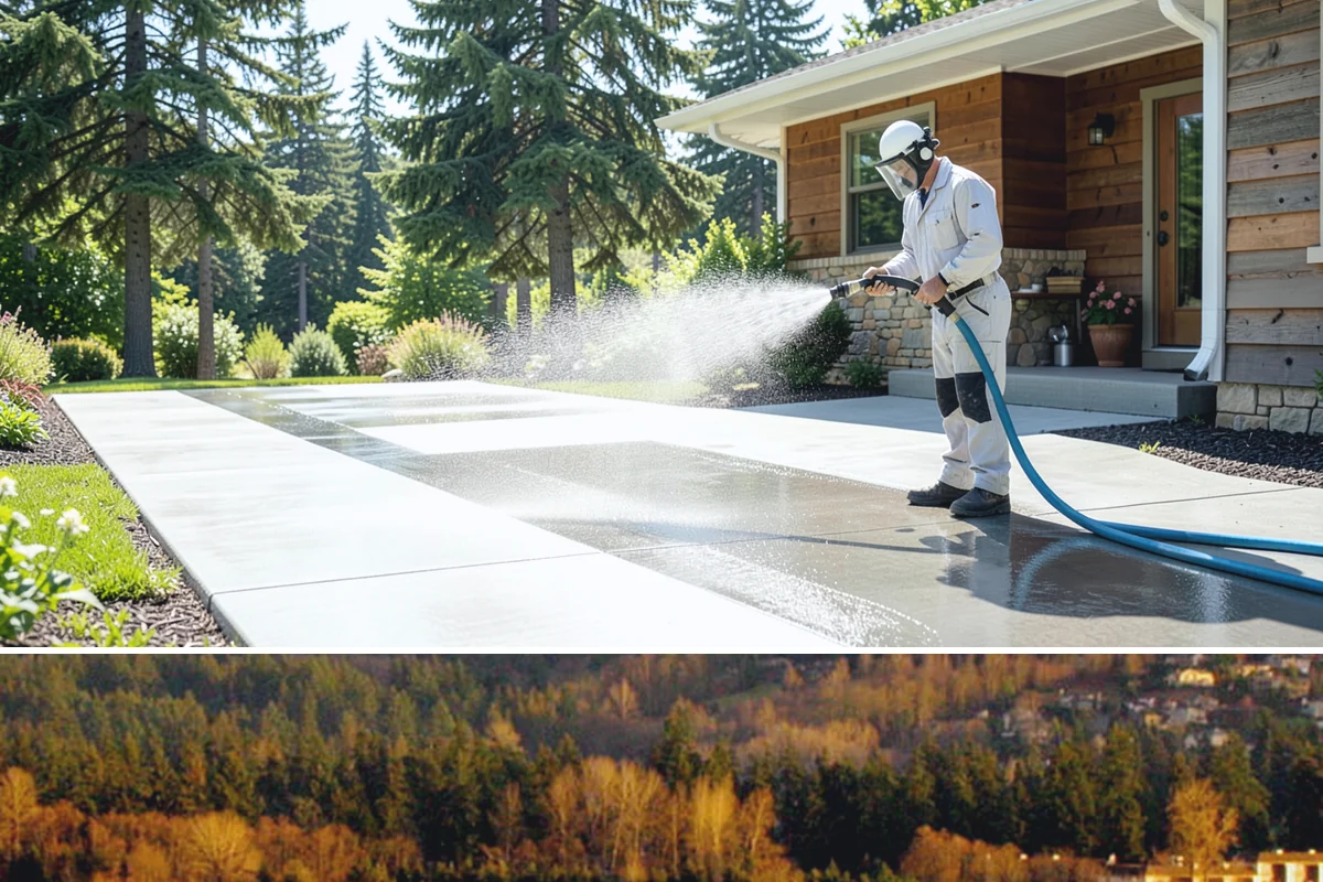 Fiber Cement Siding Washing in Kenmore, King County, WA - Schedule during the dry summer stretch so the boards dry thoroughly and the coating is not left damp.