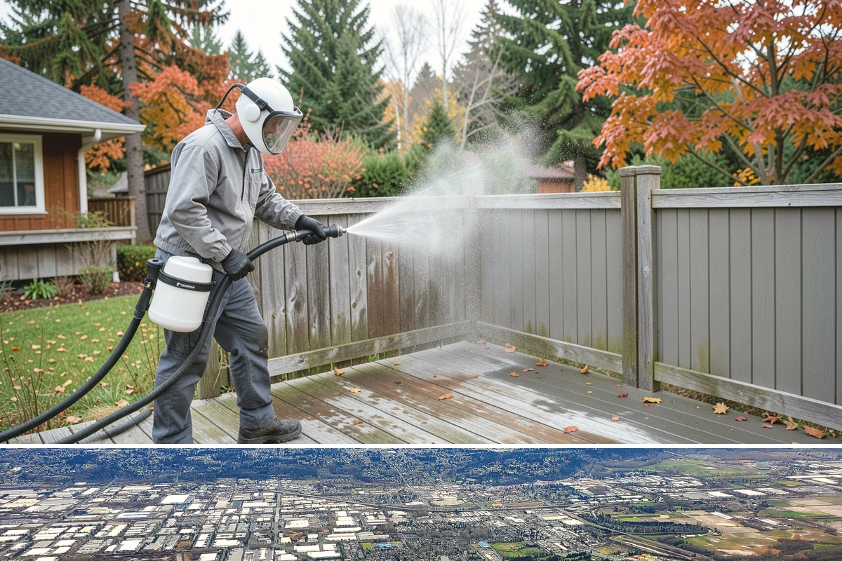 Fiber Cement Siding Washing in Kent, King County, WA - Schedule during the dry summer stretch so the boards dry thoroughly and the coating is not left damp.