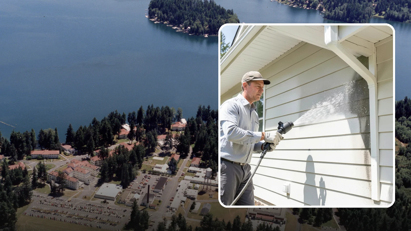Fiber Cement Siding Washing in Lakewood, Pierce County, WA - Fiber cement siding washing gently lifts mildew and grime from Hardie board while preserving its factory paint and sealed edges.