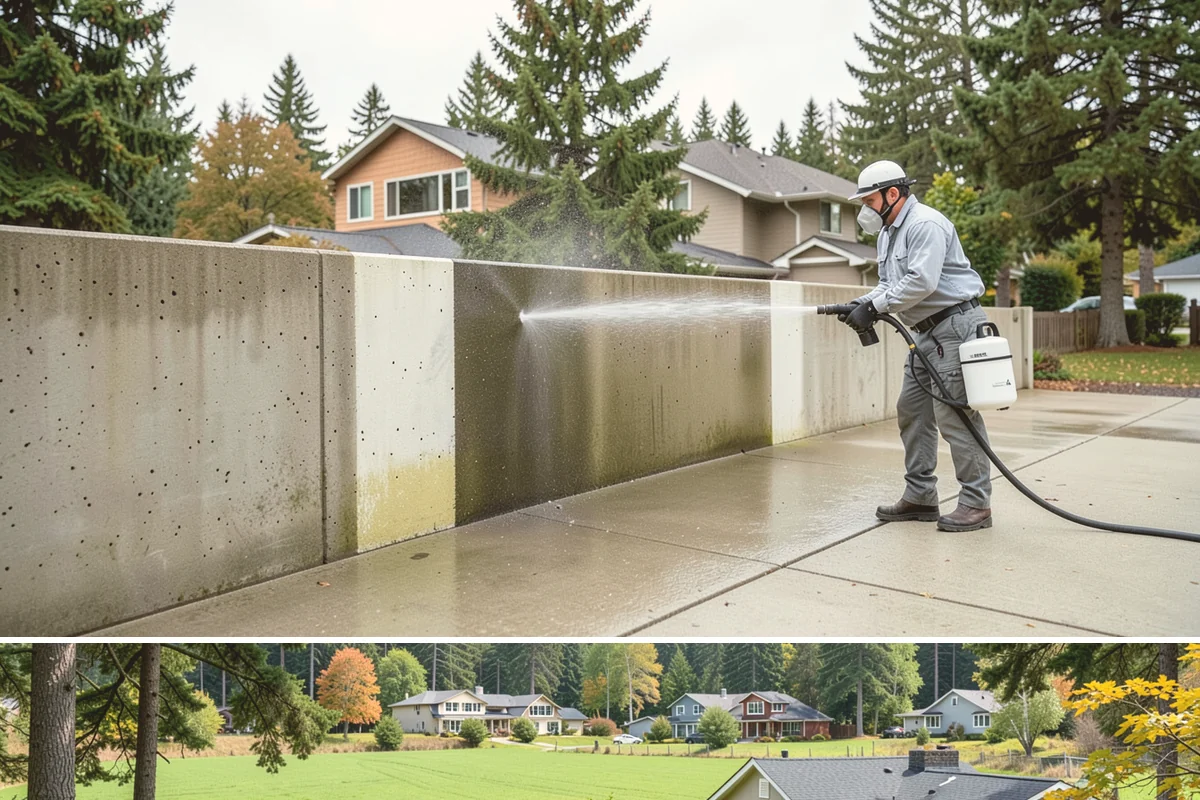 Fiber Cement Siding Washing in Lyman, Skagit County, WA - Schedule during the dry summer stretch so the boards dry thoroughly and the coating is not left damp.