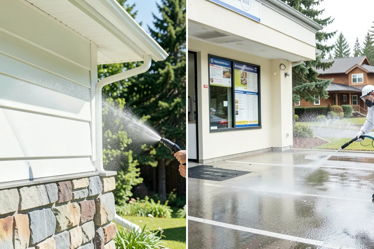 Fiber Cement Siding Washing in Maple Valley, King County, WA - Confirm the coating is sound and note any exposed edges