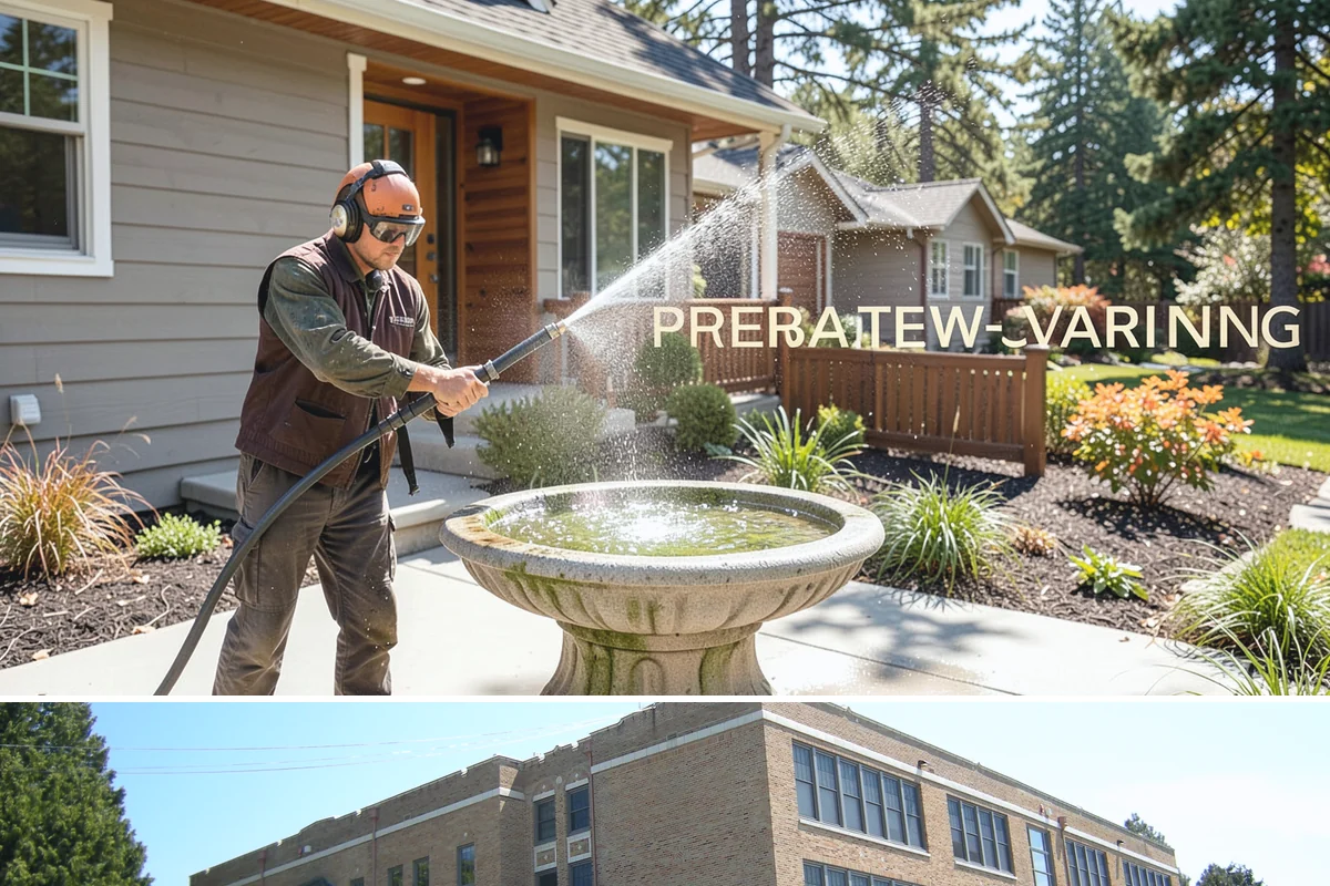 Fiber Cement Siding Washing in Maple Valley, King County, WA - Schedule during the dry summer stretch so the boards dry thoroughly and the coating is not left damp.