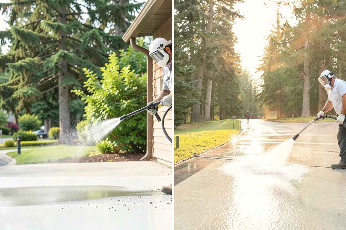 Fiber Cement Siding Washing in Mercer Island, King County, WA - Confirm the coating is sound and note any exposed edges