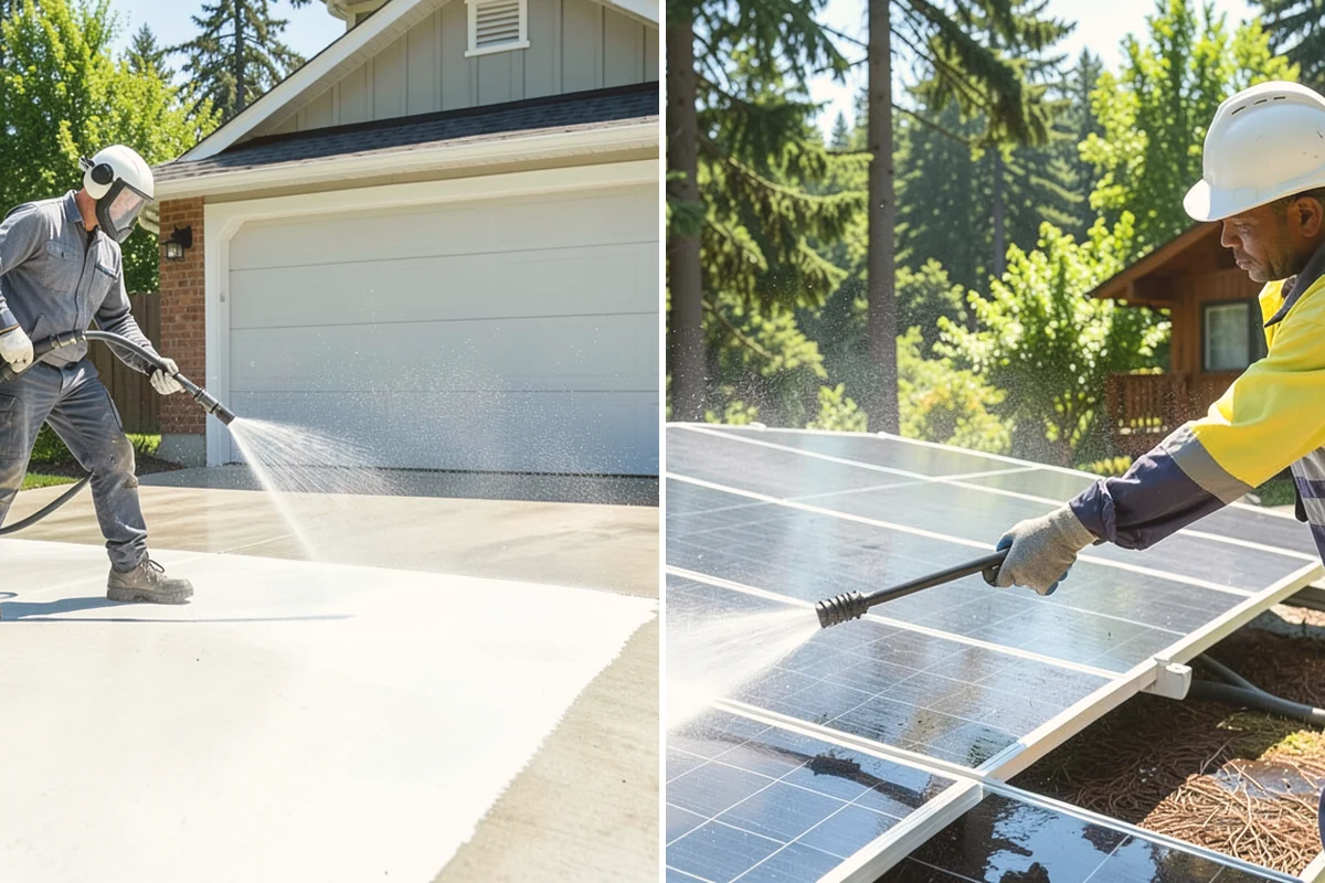 Fiber Cement Siding Washing in Milton, King County, WA - Confirm the coating is sound and note any exposed edges