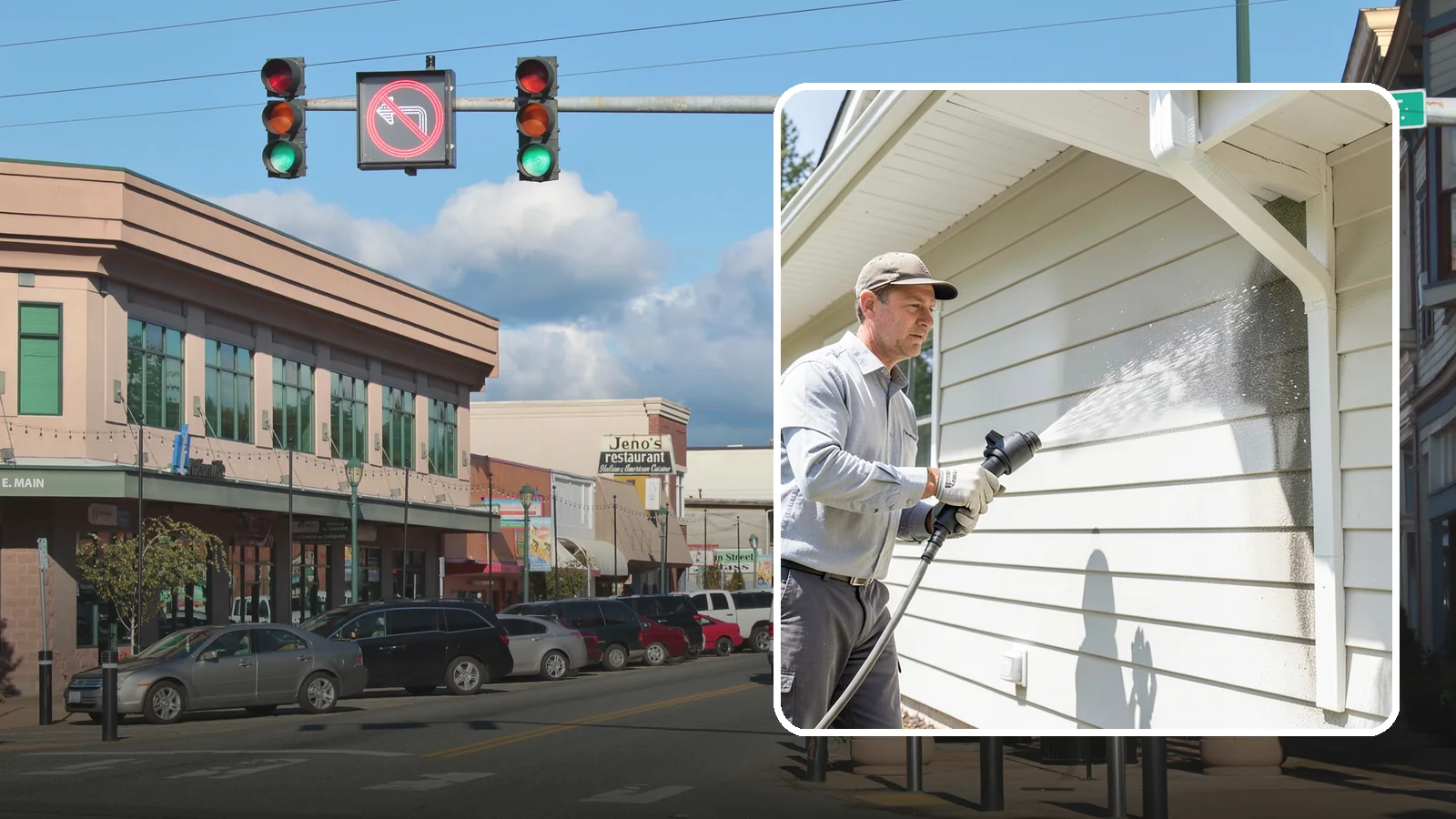 Fiber Cement Siding Washing in Monroe, Snohomish County, WA - Fiber cement siding washing gently lifts mildew and grime from Hardie board while preserving its factory paint and sealed edges.