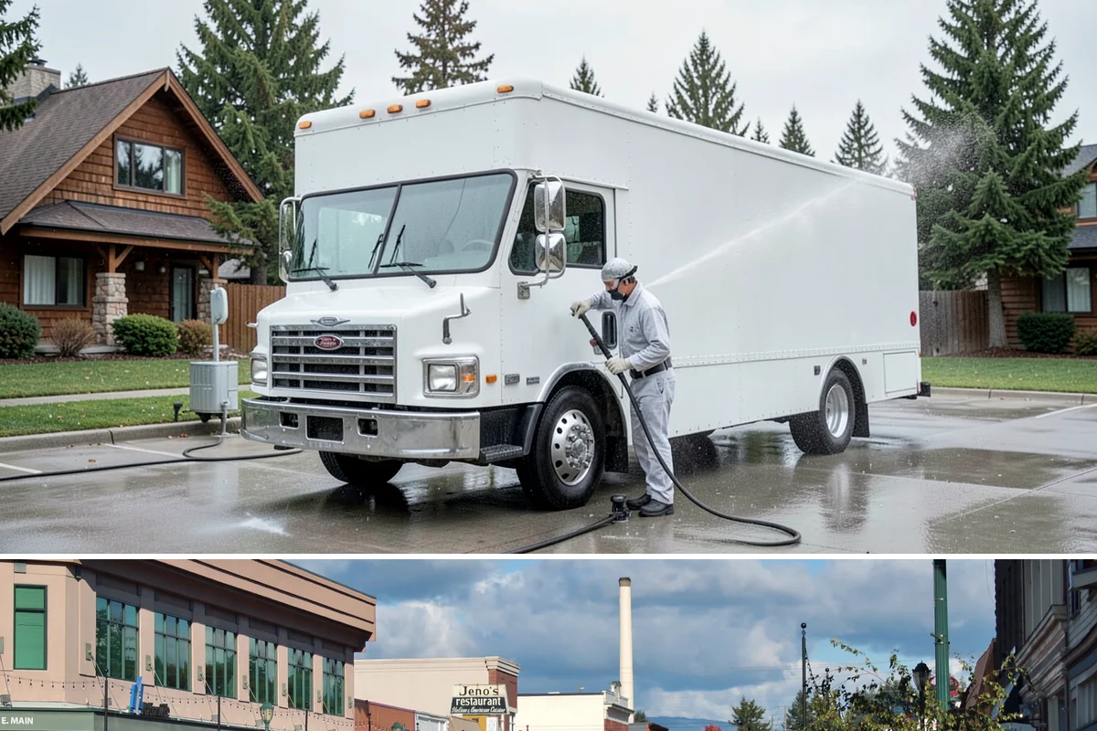 Fiber Cement Siding Washing in Monroe, Snohomish County, WA - Schedule during the dry summer stretch so the boards dry thoroughly and the coating is not left damp.
