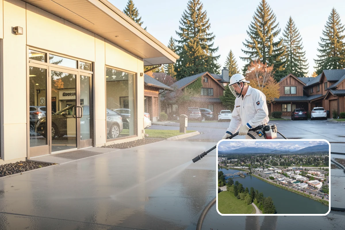 Fiber Cement Siding Washing in Mount Vernon, Skagit County, WA - Preserves factory paint and sealed board edges