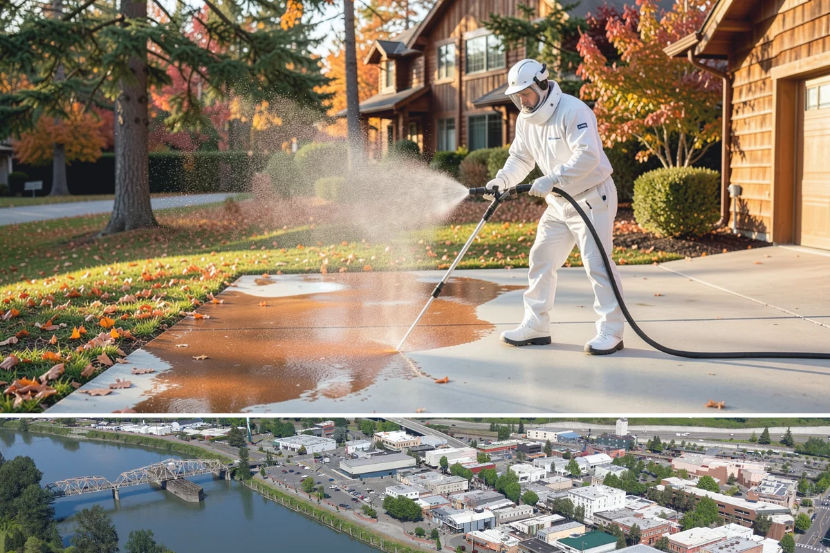 Fiber Cement Siding Washing in Mount Vernon, Skagit County, WA - Schedule during the dry summer stretch so the boards dry thoroughly and the coating is not left damp.