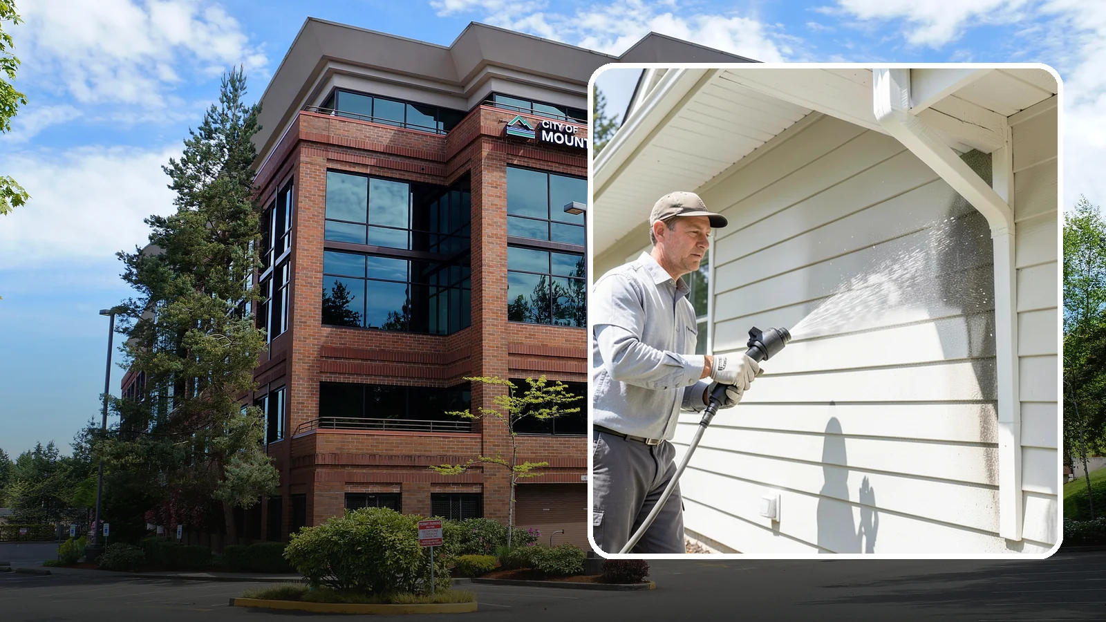Fiber Cement Siding Washing in Mountlake Terrace, Snohomish County, WA - Fiber cement siding washing gently lifts mildew and grime from Hardie board while preserving its factory paint and sealed edges.