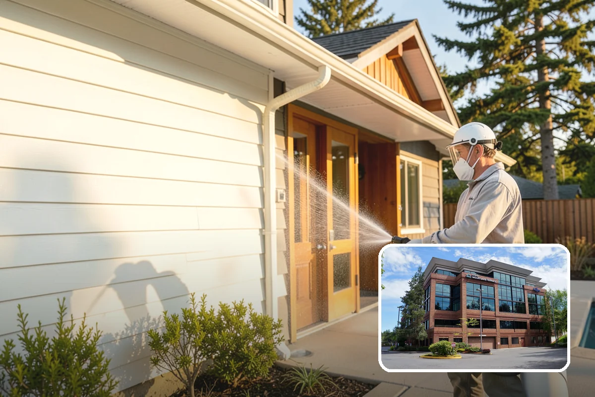 Fiber Cement Siding Washing in Mountlake Terrace, Snohomish County, WA - Preserves factory paint and sealed board edges