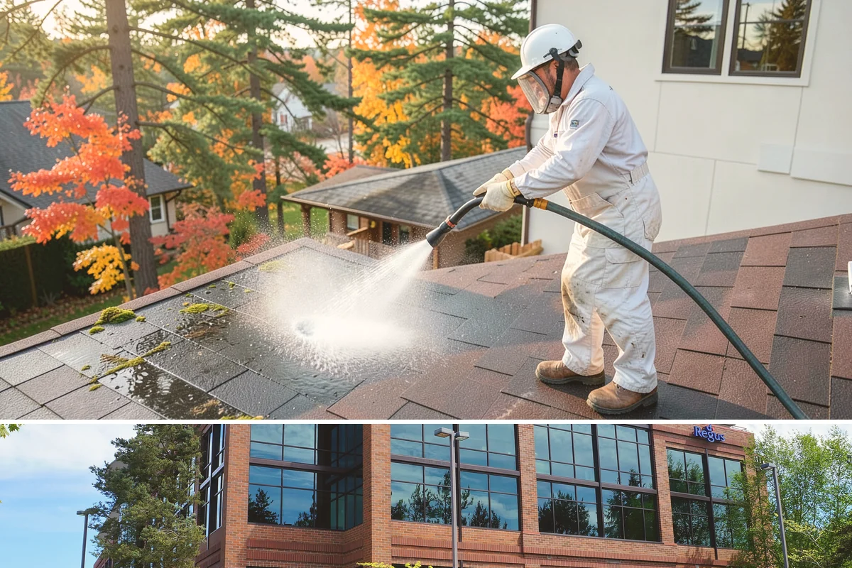 Fiber Cement Siding Washing in Mountlake Terrace, Snohomish County, WA - Schedule during the dry summer stretch so the boards dry thoroughly and the coating is not left damp.