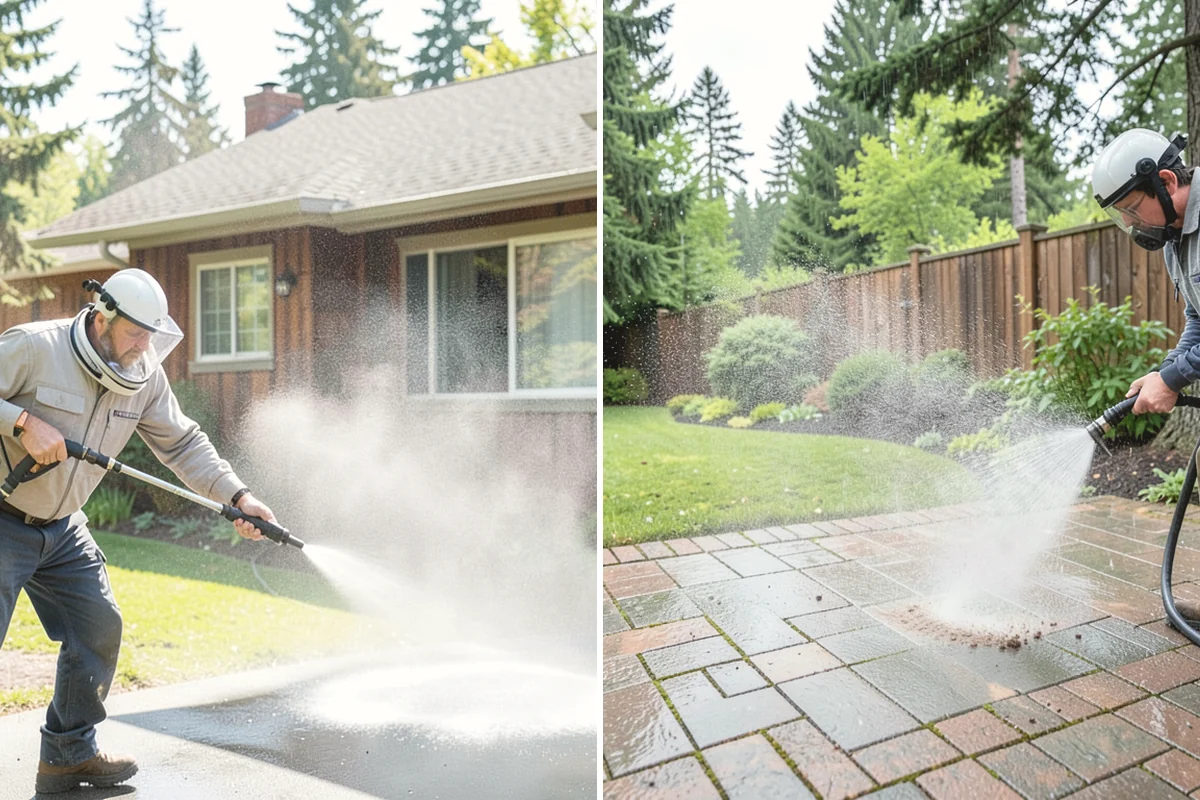 Fiber Cement Siding Washing in Mukilteo, Snohomish County, WA - Confirm the coating is sound and note any exposed edges
