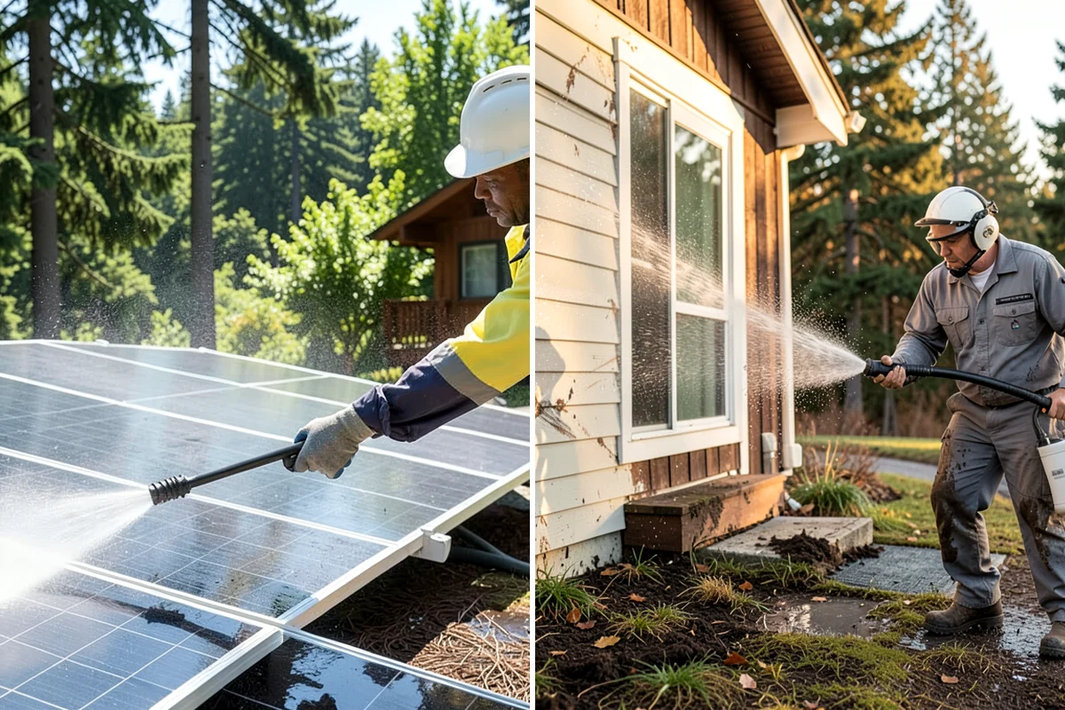Fiber Cement Siding Washing in Normandy Park, King County, WA - Confirm the coating is sound and note any exposed edges