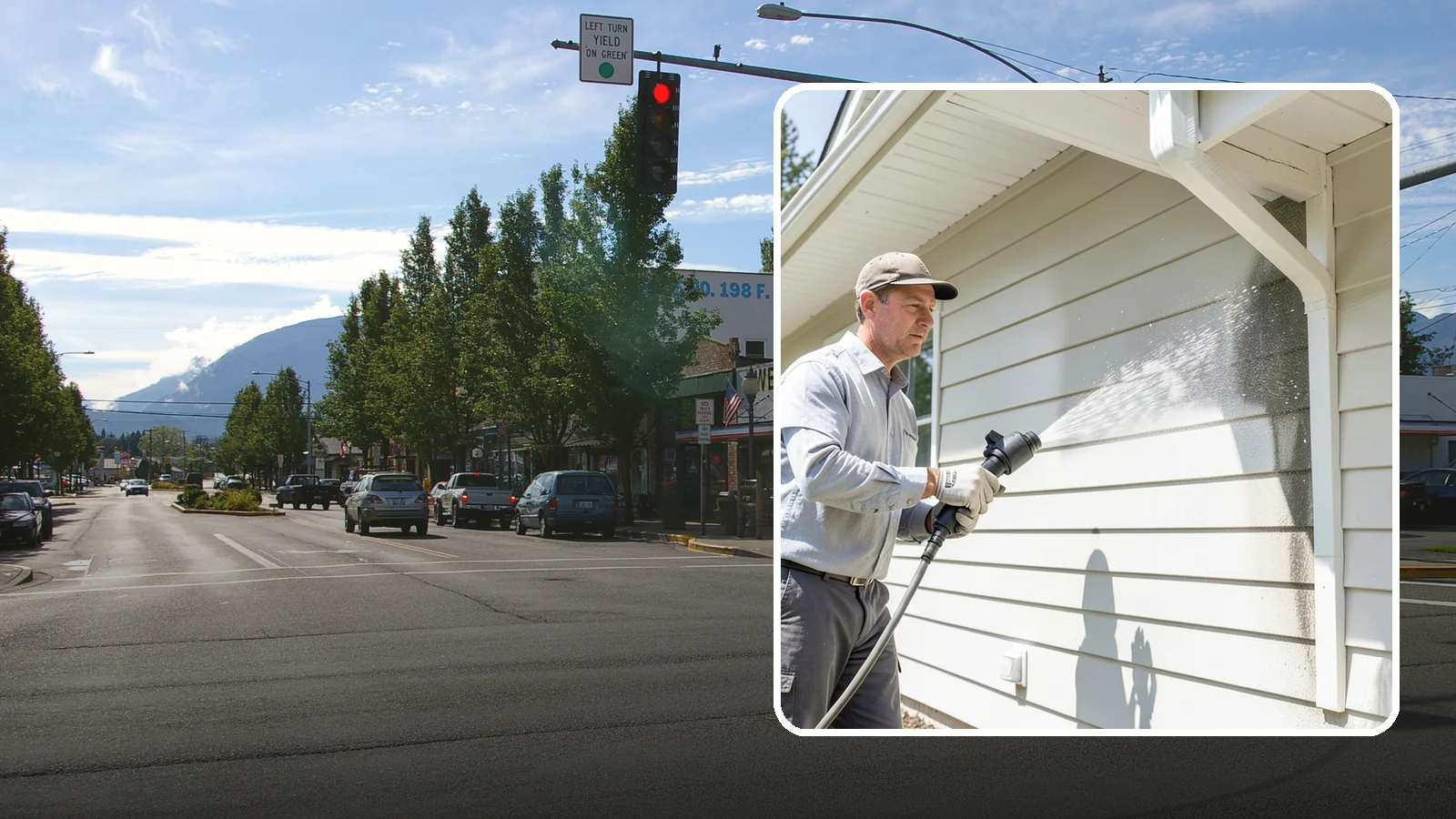 Fiber Cement Siding Washing in North Bend, King County, WA - Fiber cement siding washing gently lifts mildew and grime from Hardie board while preserving its factory paint and sealed edges.