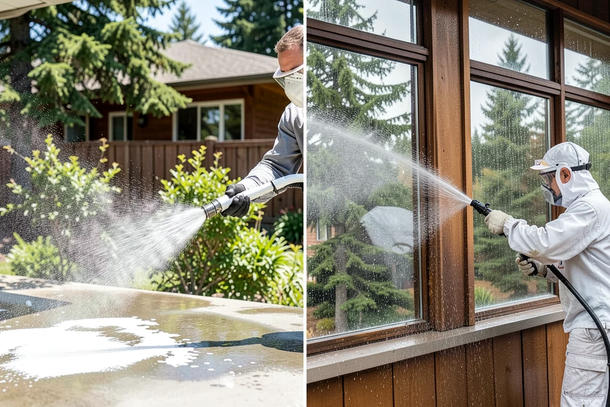 Fiber Cement Siding Washing in Pacific, King County, WA - Confirm the coating is sound and note any exposed edges