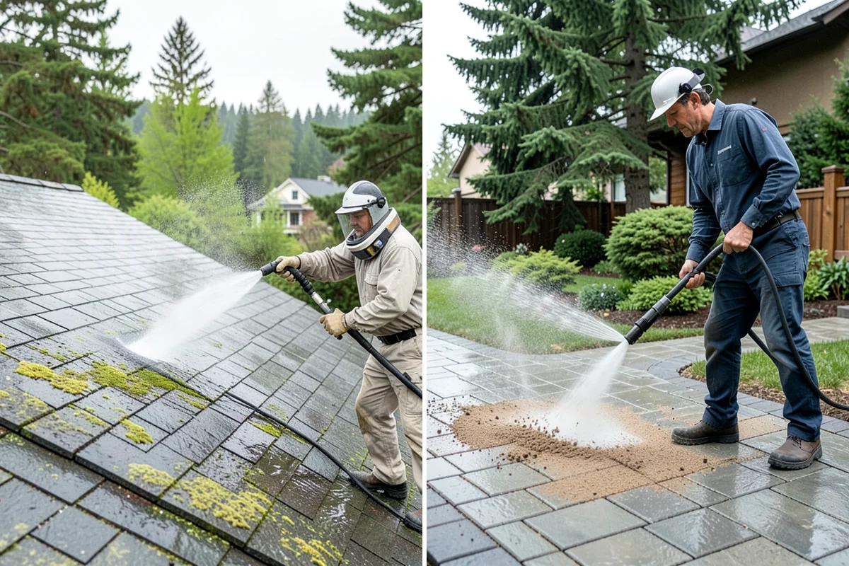 Fiber Cement Siding Washing in Puyallup, Pierce County, WA - Confirm the coating is sound and note any exposed edges