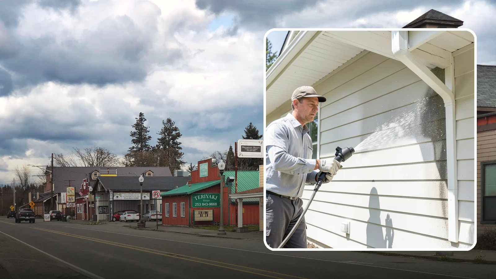 Fiber Cement Siding Washing in Roy, Pierce County, WA - Fiber cement siding washing gently lifts mildew and grime from Hardie board while preserving its factory paint and sealed edges.