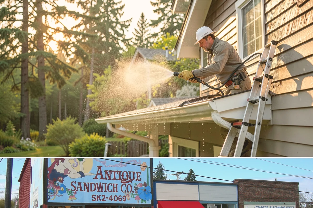 Fiber Cement Siding Washing in Ruston, Pierce County, WA - Schedule during the dry summer stretch so the boards dry thoroughly and the coating is not left damp.