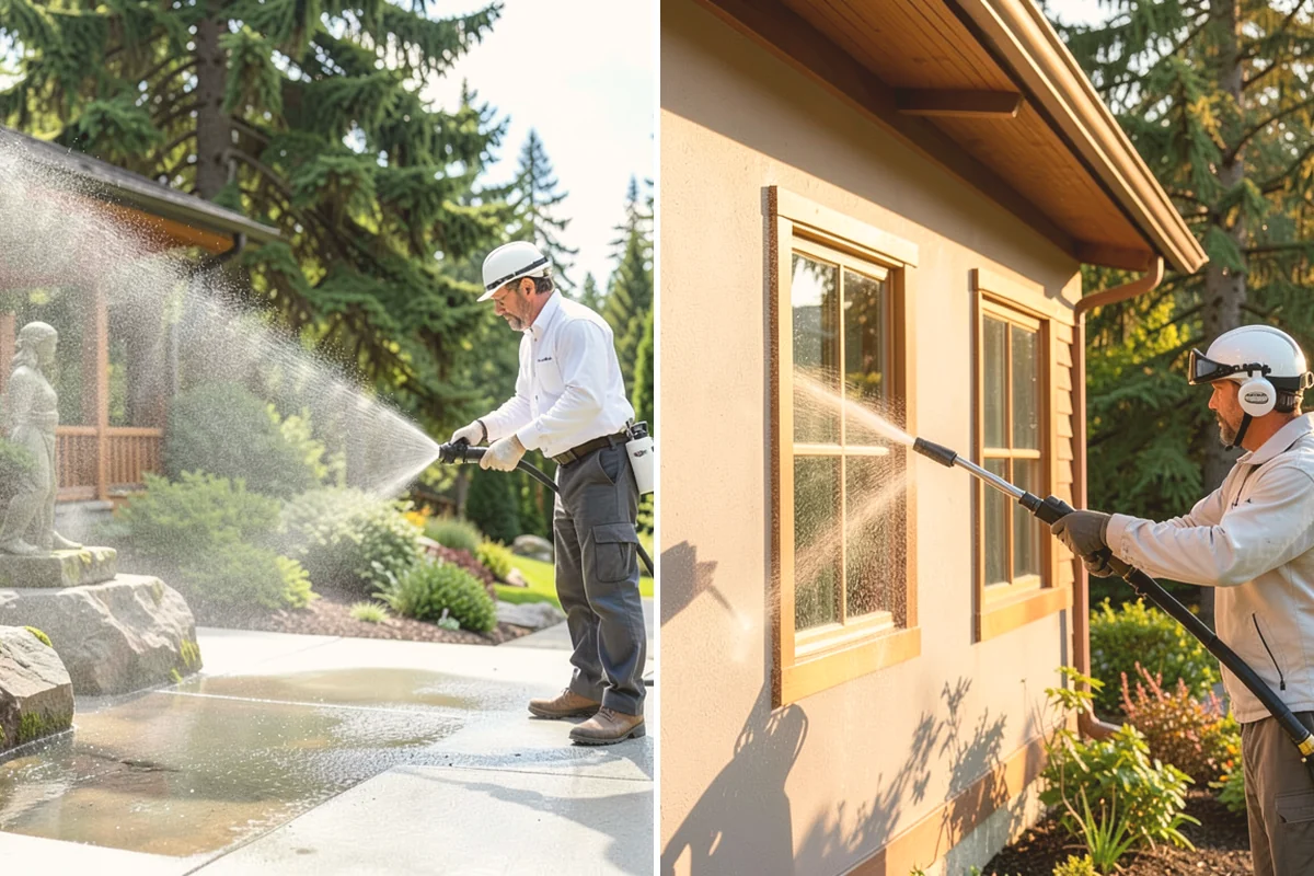 Fiber Cement Siding Washing in Sammamish, King County, WA - Confirm the coating is sound and note any exposed edges