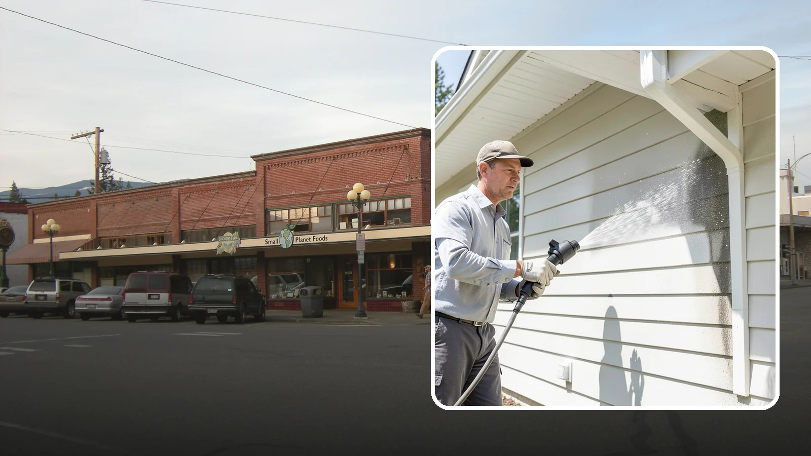 Fiber Cement Siding Washing in Sedro-Woolley, Skagit County, WA - Fiber cement siding washing gently lifts mildew and grime from Hardie board while preserving its factory paint and sealed edges.