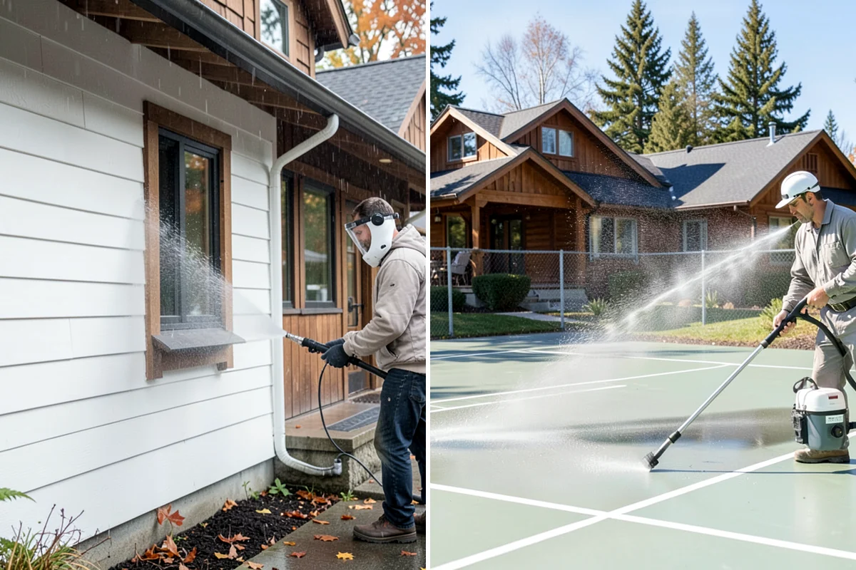 Fiber Cement Siding Washing in Sedro-Woolley, Skagit County, WA - Confirm the coating is sound and note any exposed edges