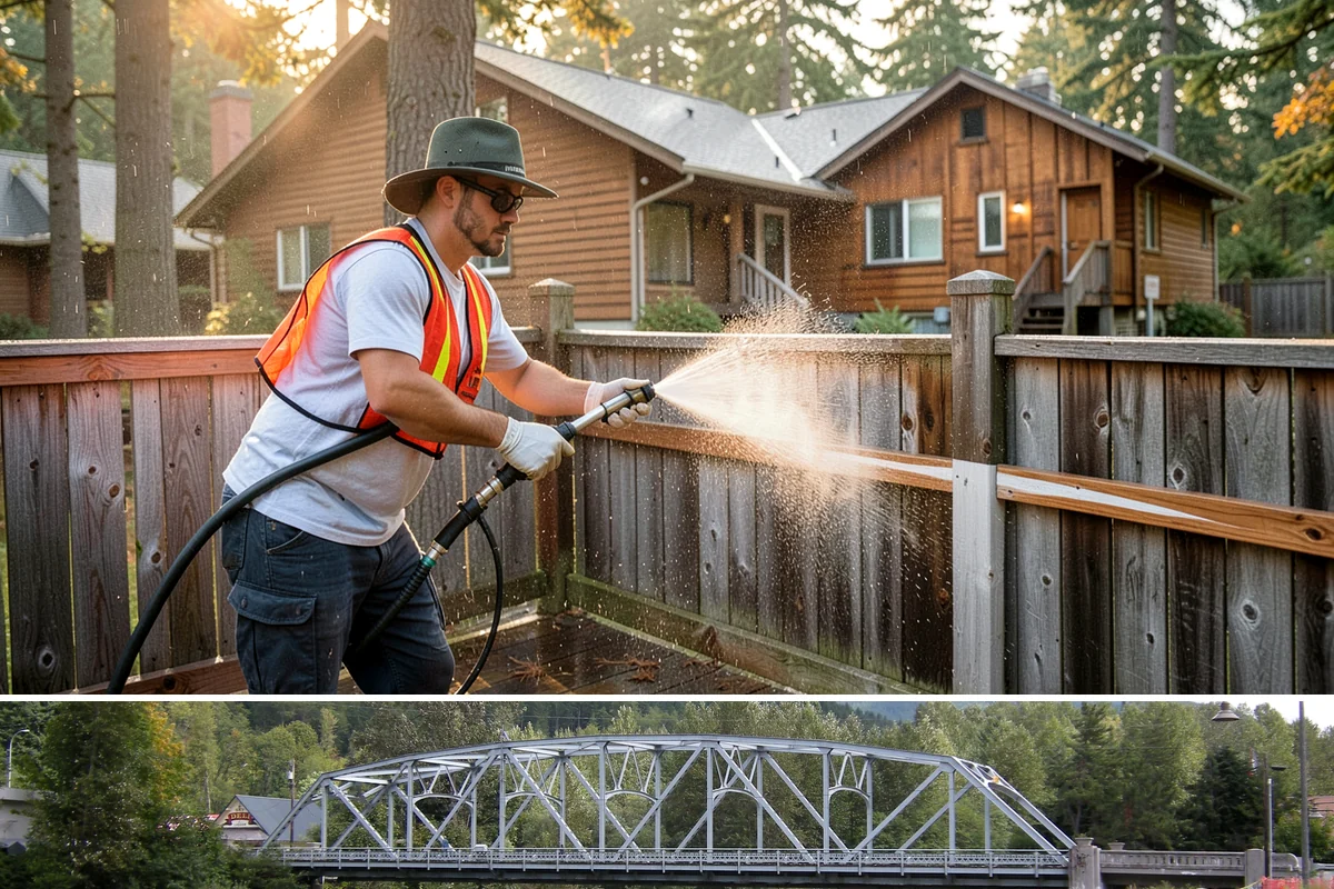Fiber Cement Siding Washing in Skykomish, King County, WA - Schedule during the dry summer stretch so the boards dry thoroughly and the coating is not left damp.
