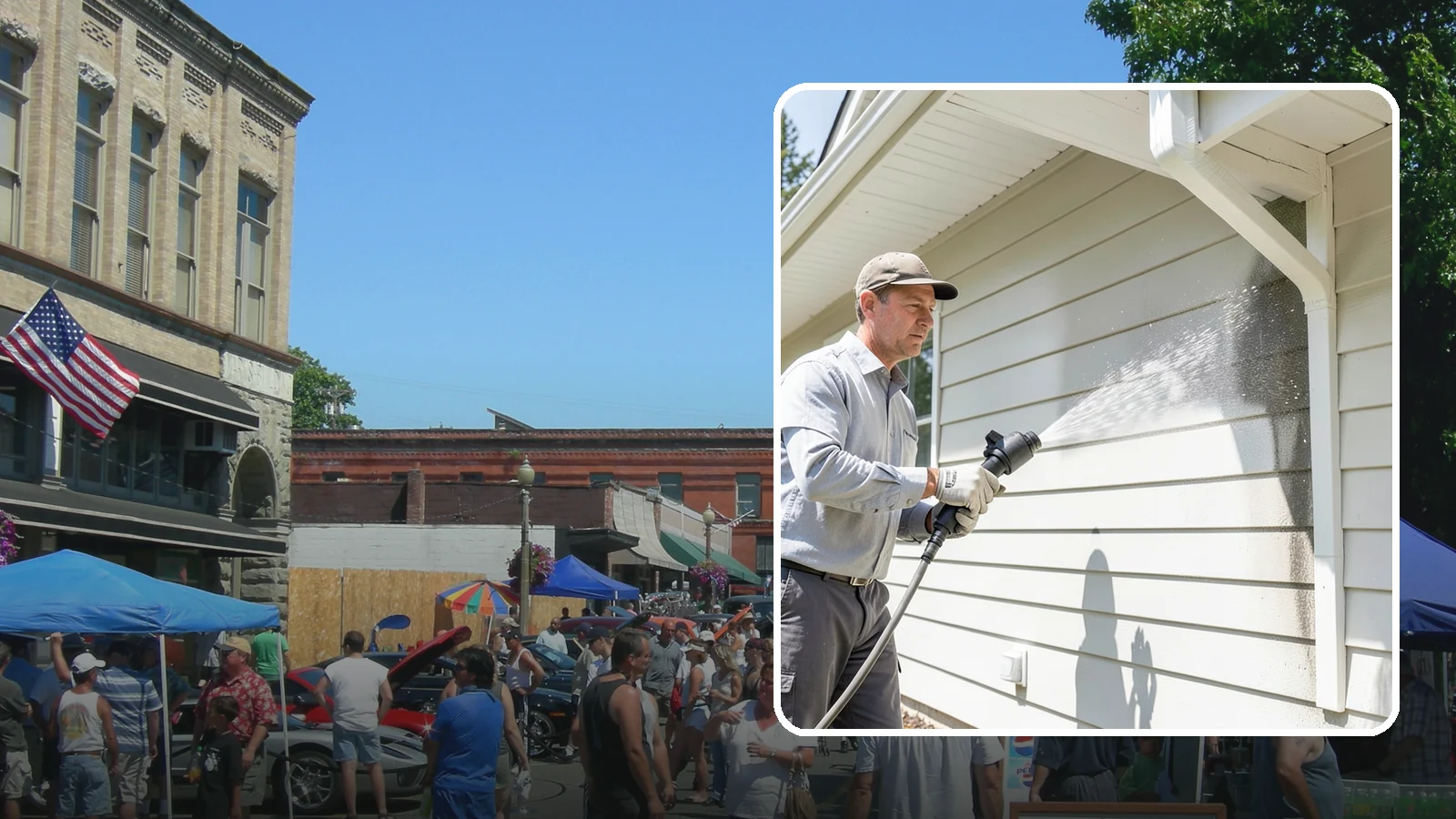 Fiber Cement Siding Washing in Snohomish, Snohomish County, WA - Fiber cement siding washing gently lifts mildew and grime from Hardie board while preserving its factory paint and sealed edges.