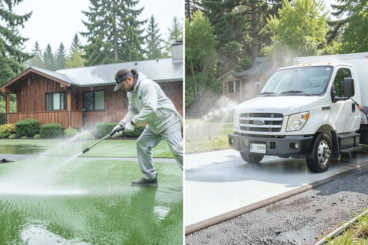 Fiber Cement Siding Washing in South Prairie, Pierce County, WA - Confirm the coating is sound and note any exposed edges