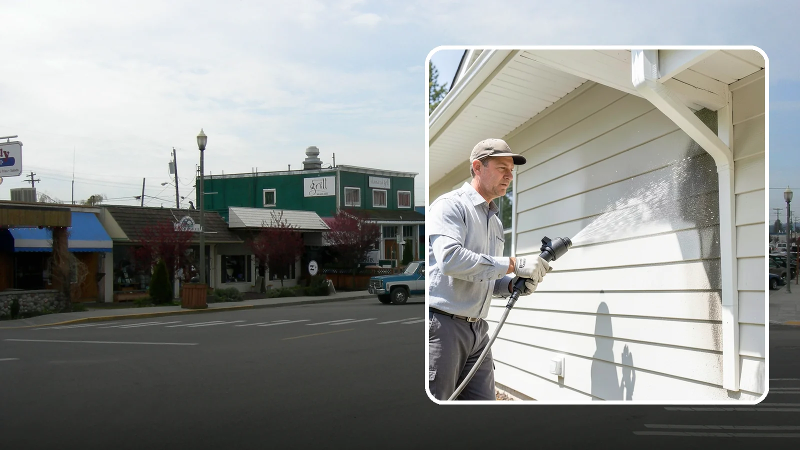 Fiber Cement Siding Washing in Stanwood, Snohomish County, WA - Fiber cement siding washing gently lifts mildew and grime from Hardie board while preserving its factory paint and sealed edges.