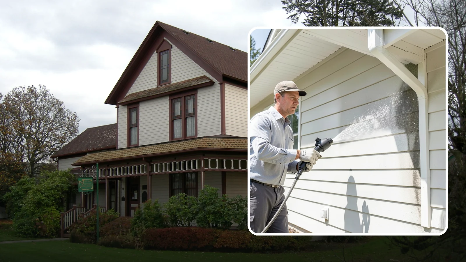 Fiber Cement Siding Washing in Sumner, Pierce County, WA - Fiber cement siding washing gently lifts mildew and grime from Hardie board while preserving its factory paint and sealed edges.