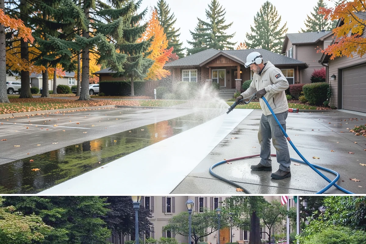 Fiber Cement Siding Washing in Woodinville, King County, WA - Schedule during the dry summer stretch so the boards dry thoroughly and the coating is not left damp.