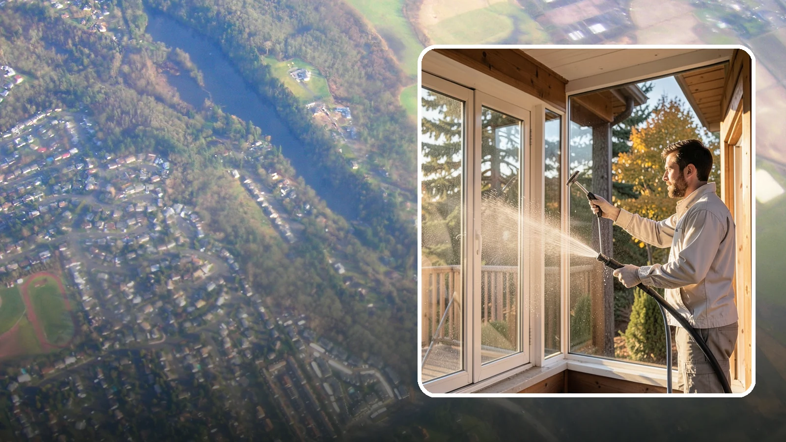 Fiberglass Cleaning in Algona, King County, WA - Careful cleaning of fiberglass doors, panels, and surfaces that removes oxidation and grime while preserving the gelcoat.
