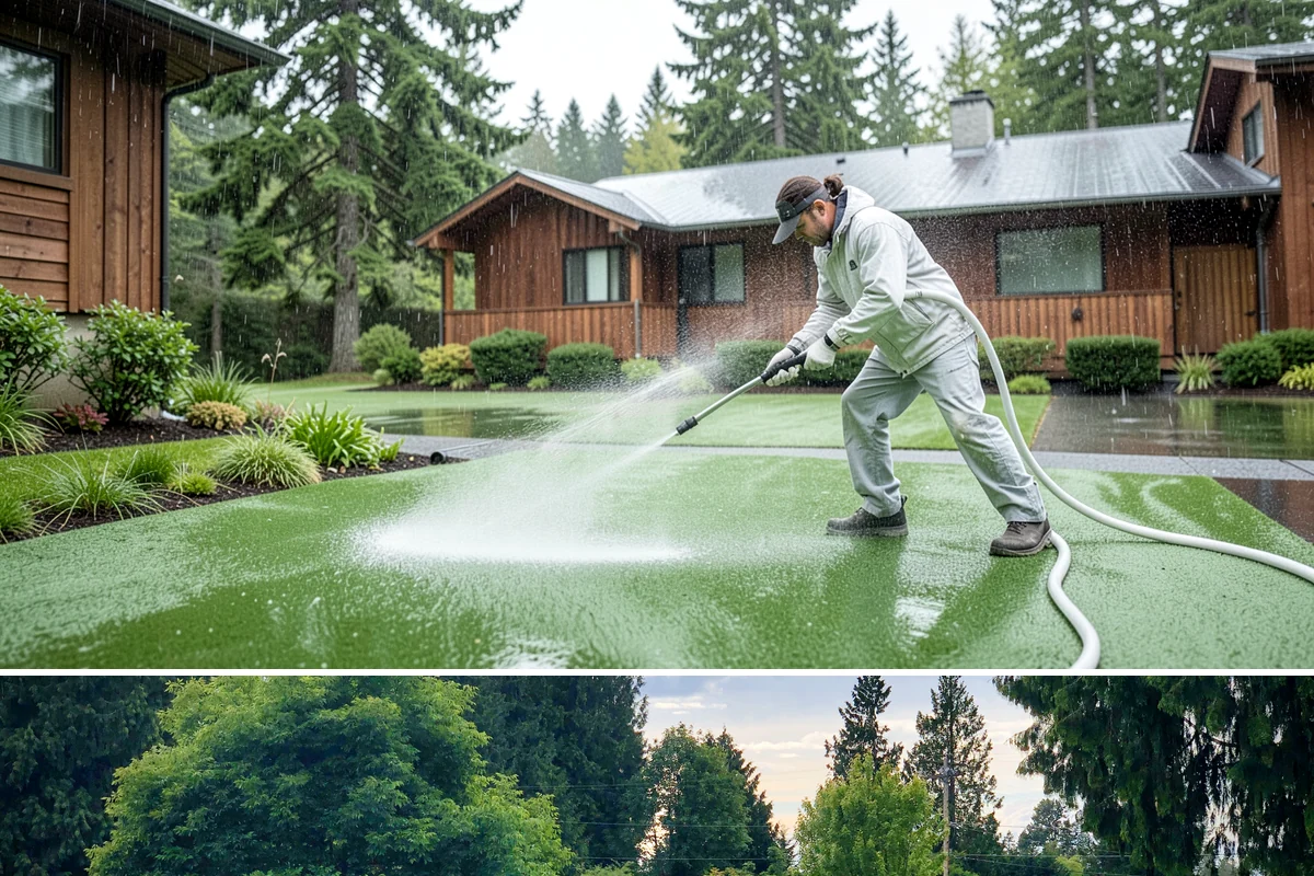 Fiberglass Cleaning in Bonney Lake, Pierce County, WA - Clean fiberglass in spring or summer to clear the oxidation and grime that accumulate through the damp months.