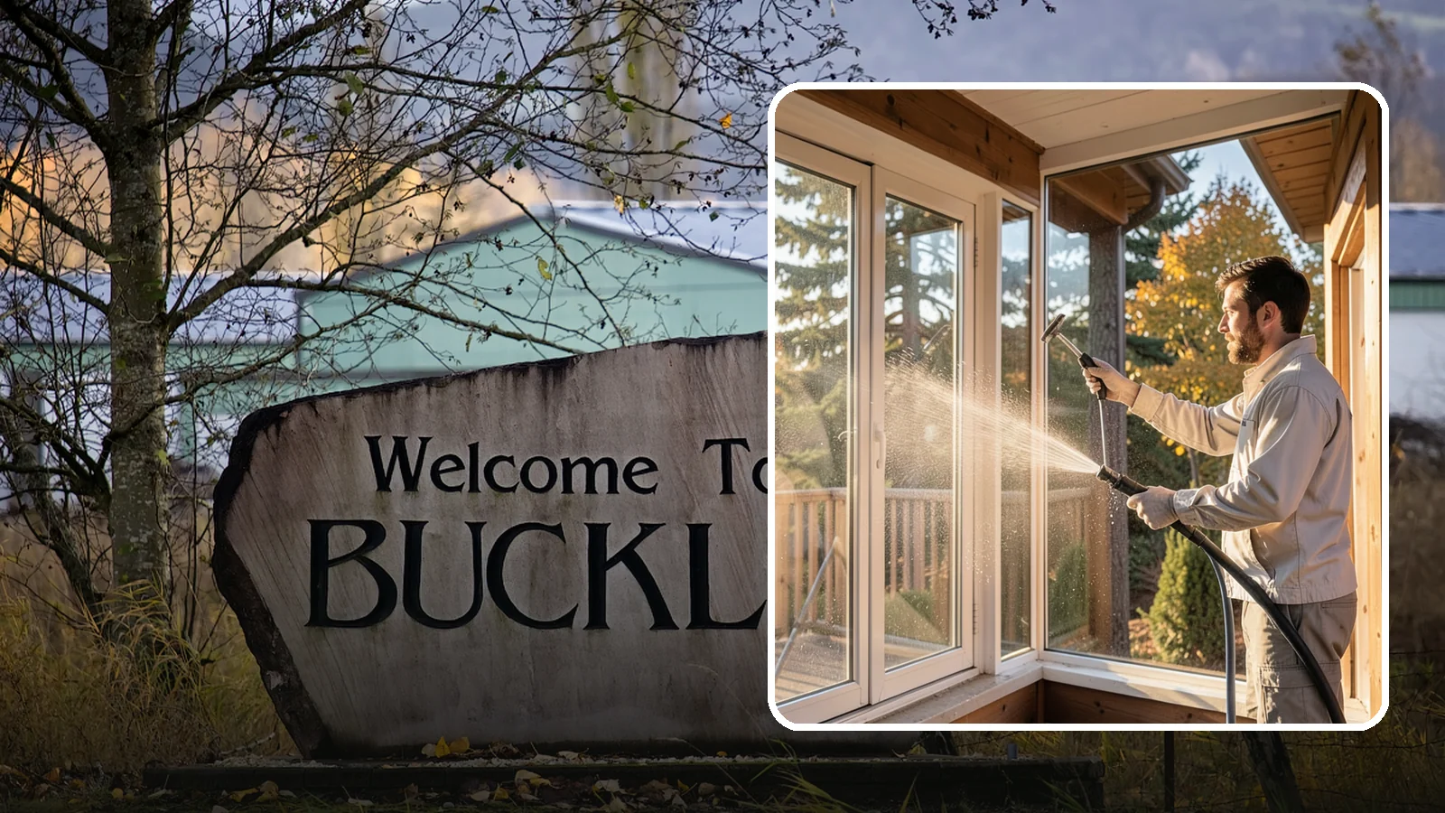 Fiberglass Cleaning in Buckley, Pierce County, WA - Careful cleaning of fiberglass doors, panels, and surfaces that removes oxidation and grime while preserving the gelcoat.